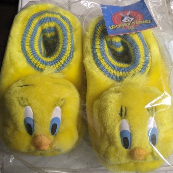 Looney Tunes Tweety Bird Children Slippers - Picture 1 of 4